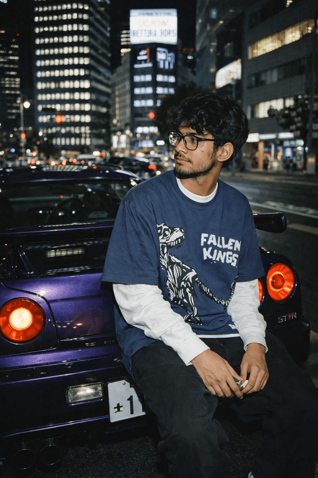 relaxed evening in tokyo