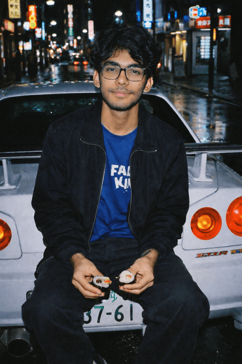 late night sushi by the skyline