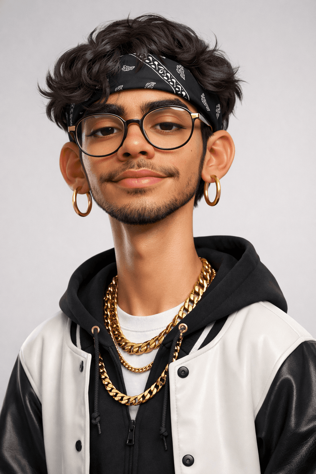 exaggarated caricrature