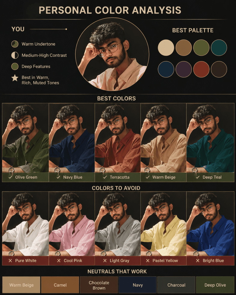 Personal color analysis